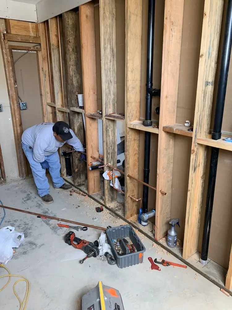 Commercial rough-in plumbing for Commercial Plumbing in Mystic